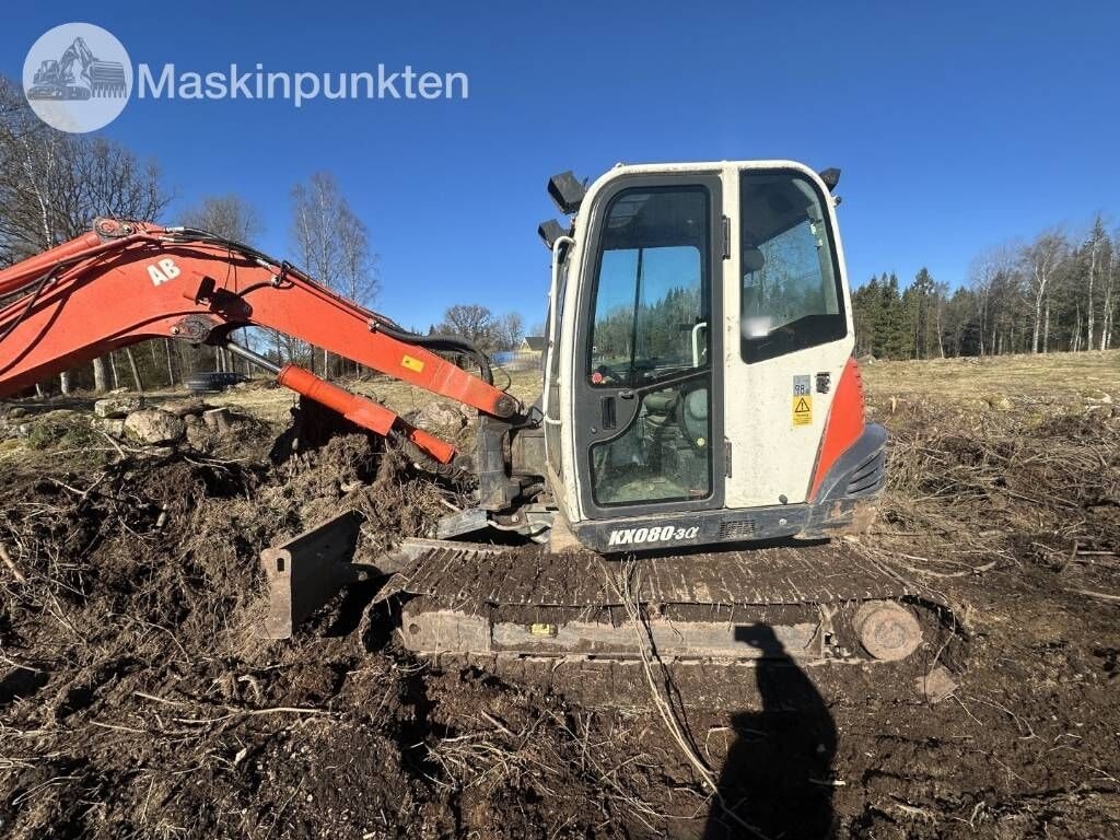 2011 Kubota KX080-3 Crawler Excavator