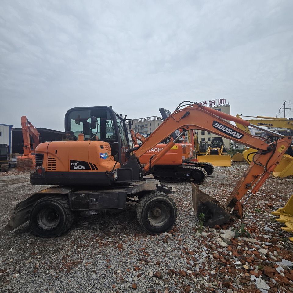 2018 Doosan DX60W Wheel Excavator