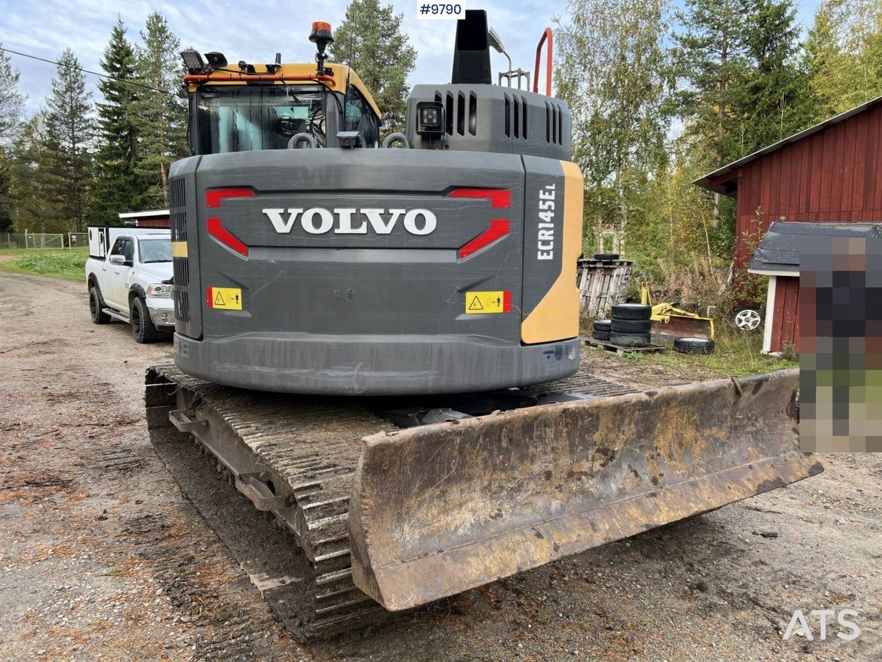 2017 Volvo ECR145EL Crawler Excavator