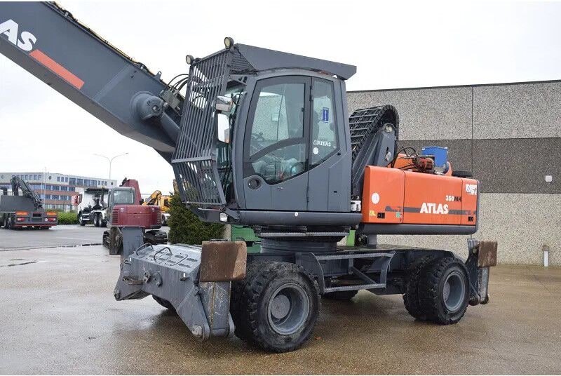 2014 Atlas 350MH Wheel Excavator