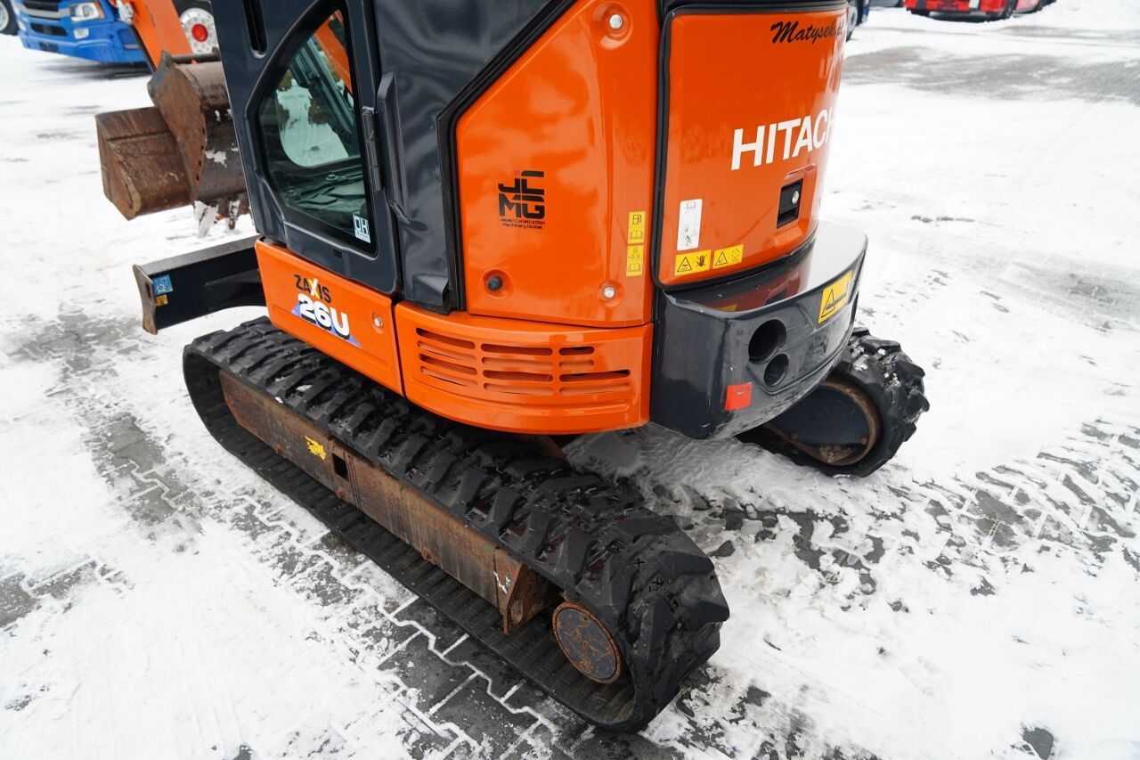 2022 Hitachi ZX26U-6 Mini Excavator