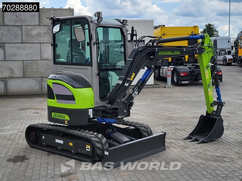 2024 Zoomlion ZE26GU Mini Excavator