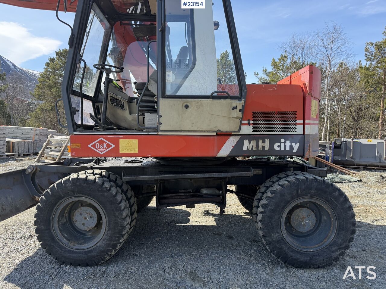 1997 O&K MH CITY Wheel Excavator