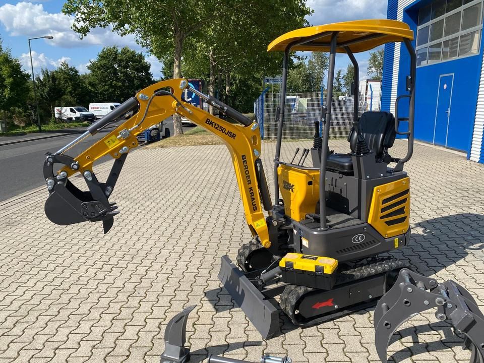 Berger Kraus BK1250JSR Mini Excavator