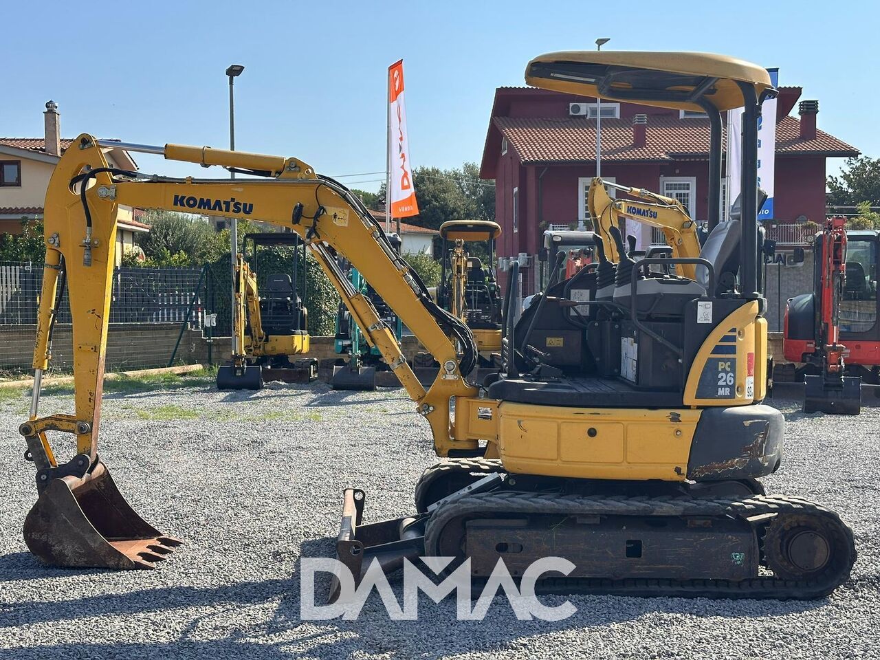 2014 Komatsu PC26MR-3 Mini Excavator