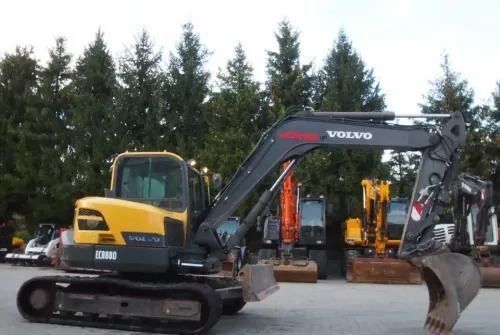 2015 Volvo ECR88D Crawler Excavator