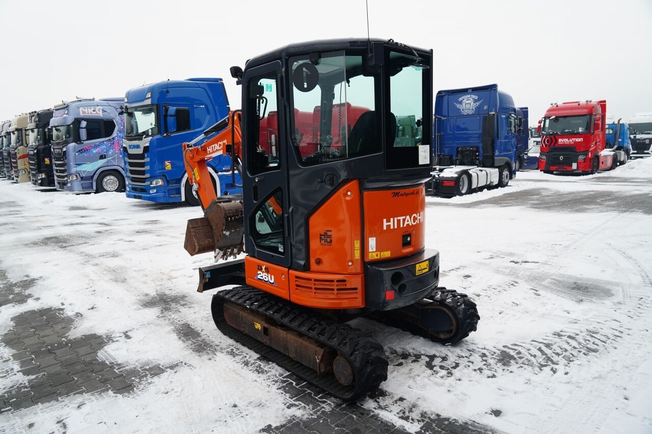 2022 Hitachi ZX26U-6 Mini Excavator