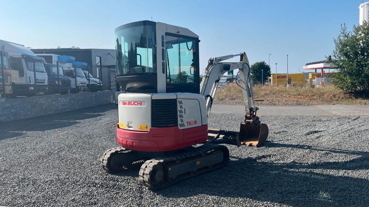 2018 Takeuchi TB23R Mini-excavator