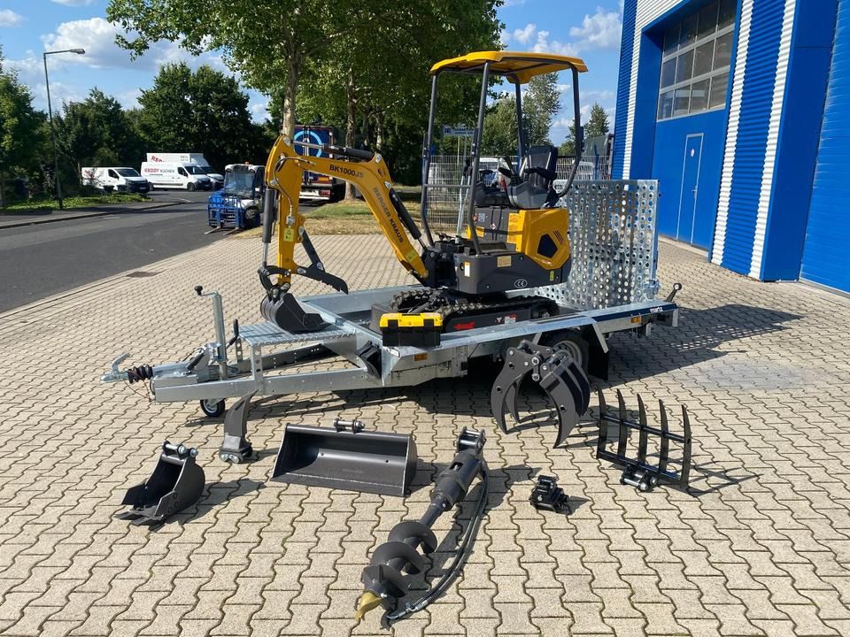 Berger Kraus BK1000JS Mini Excavator