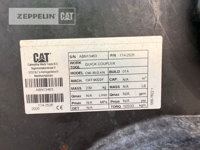 2020 Caterpillar MH3022-06C Material Handler