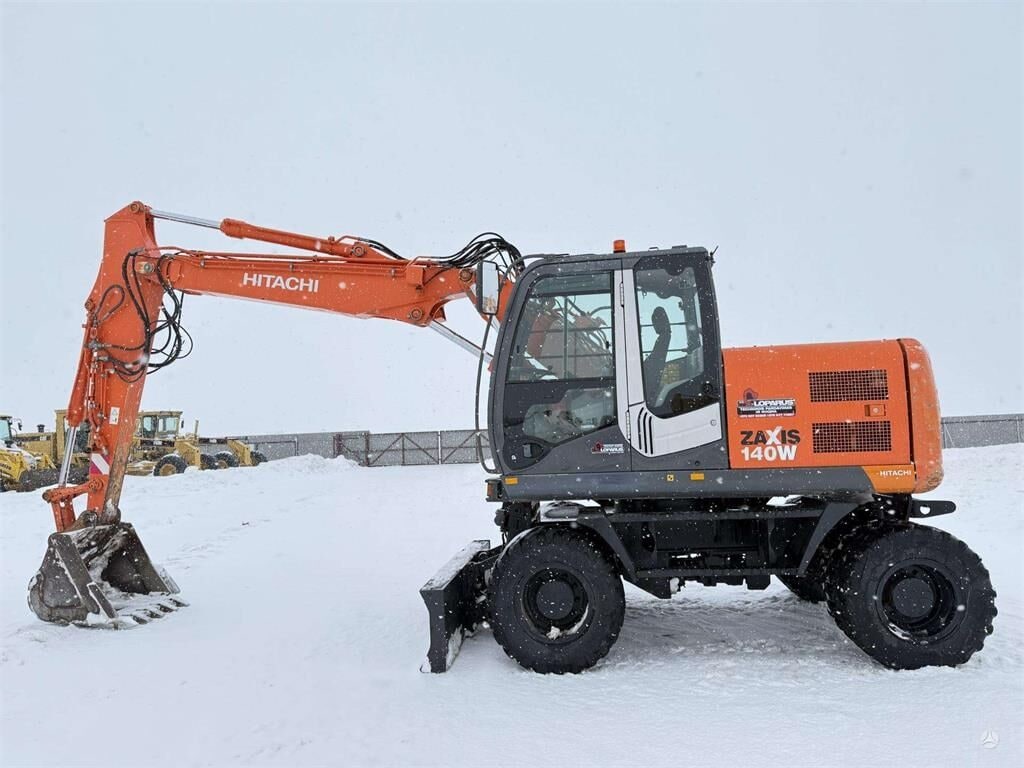 2010 Hitachi ZX140W Wheel Excavator