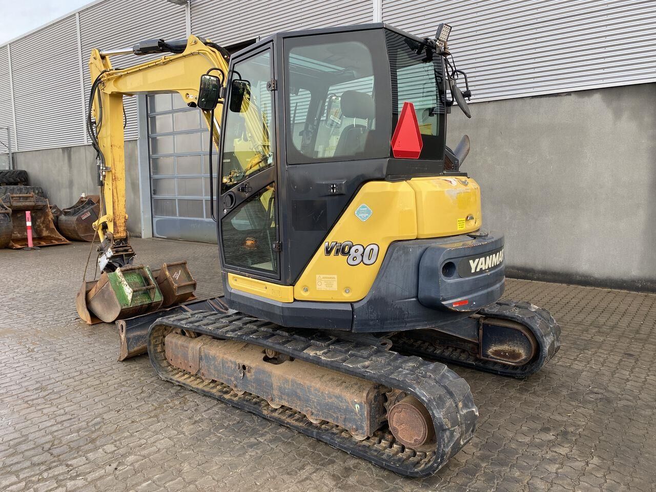 2017 Yanmar VIO80-1A Mini Excavator