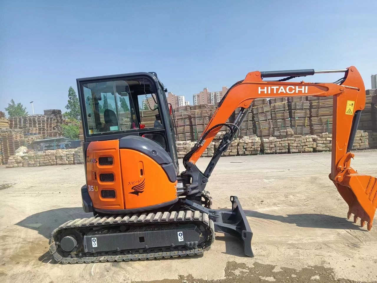 2022 Hitachi ZX35U-5A Mini Excavator
