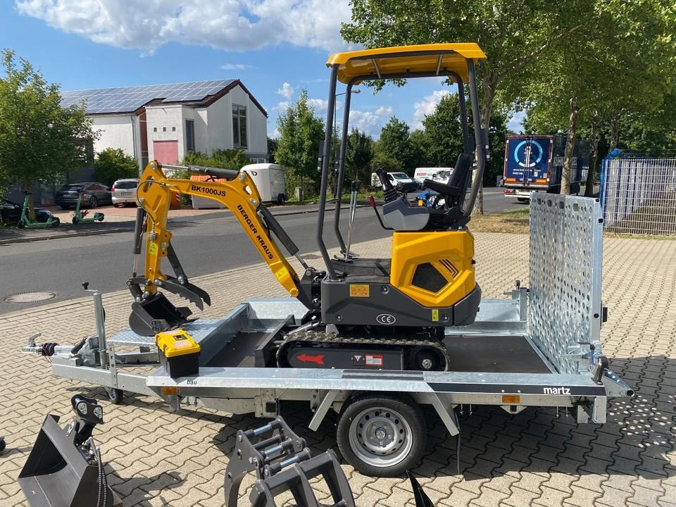 Berger Kraus BK1000JS Mini Excavator
