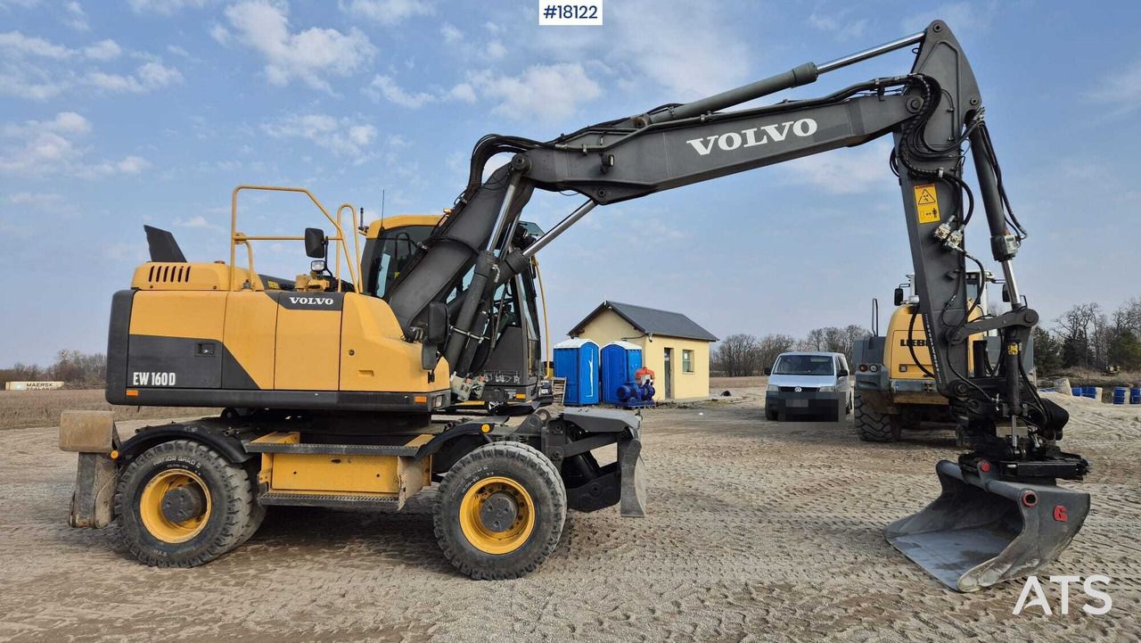 2014 Volvo EW160D Wheel Excavator