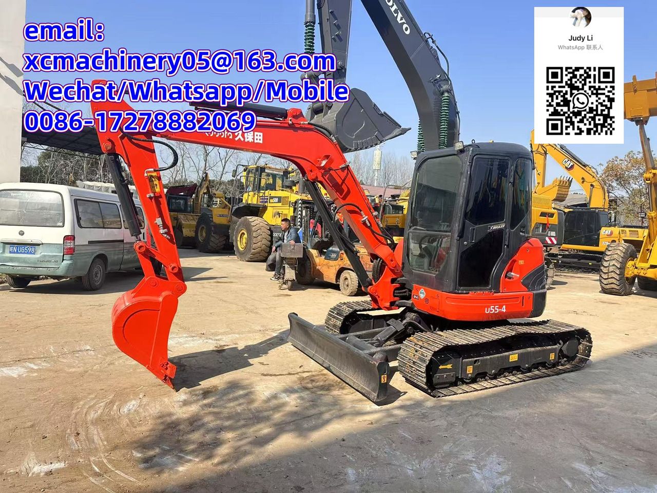 2019 Kubota U55 Mini Excavator