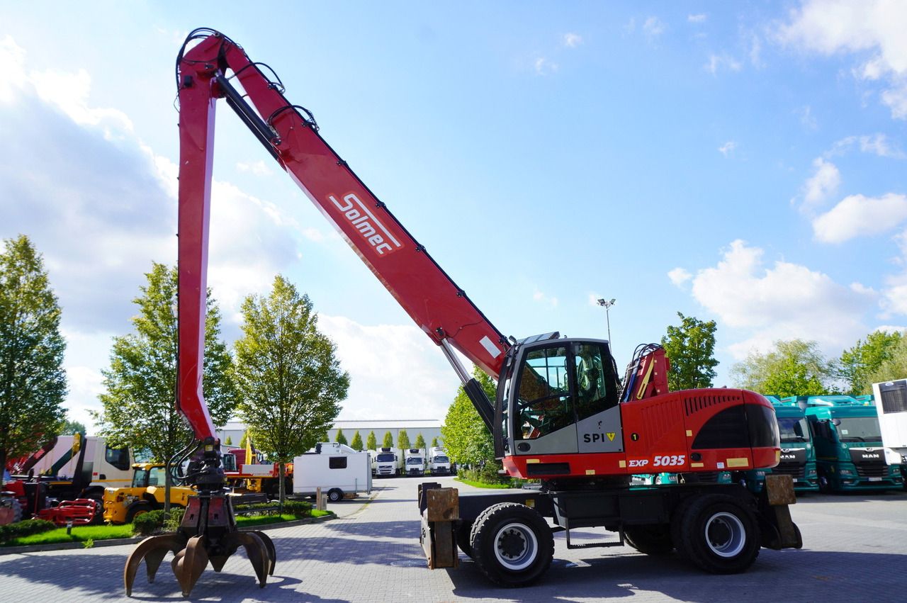 2017 Solmec EXP 5035 Wheel Excavator