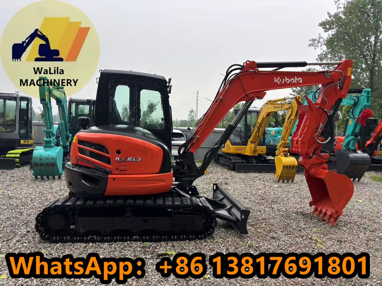 2023 Kubota KX163-5 Mini Excavator