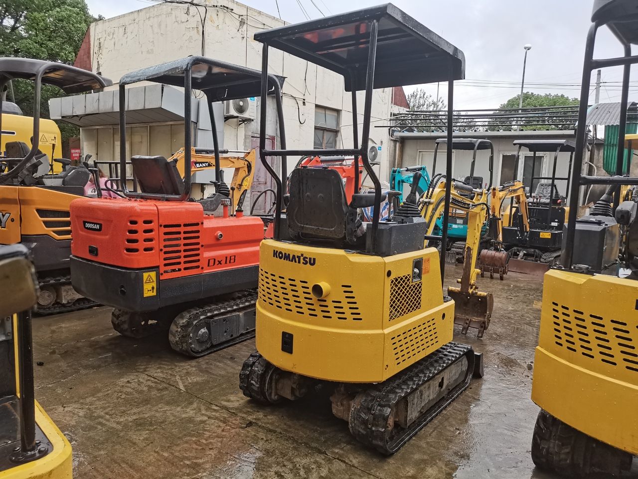 2012 Komatsu PC15MR Mini Excavator