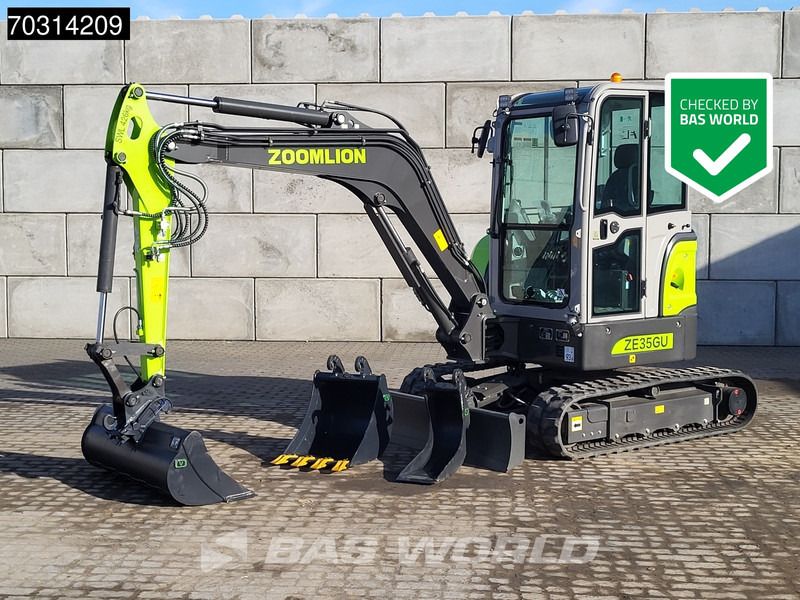2024 Zoomlion ZE35GU Mini Excavator
