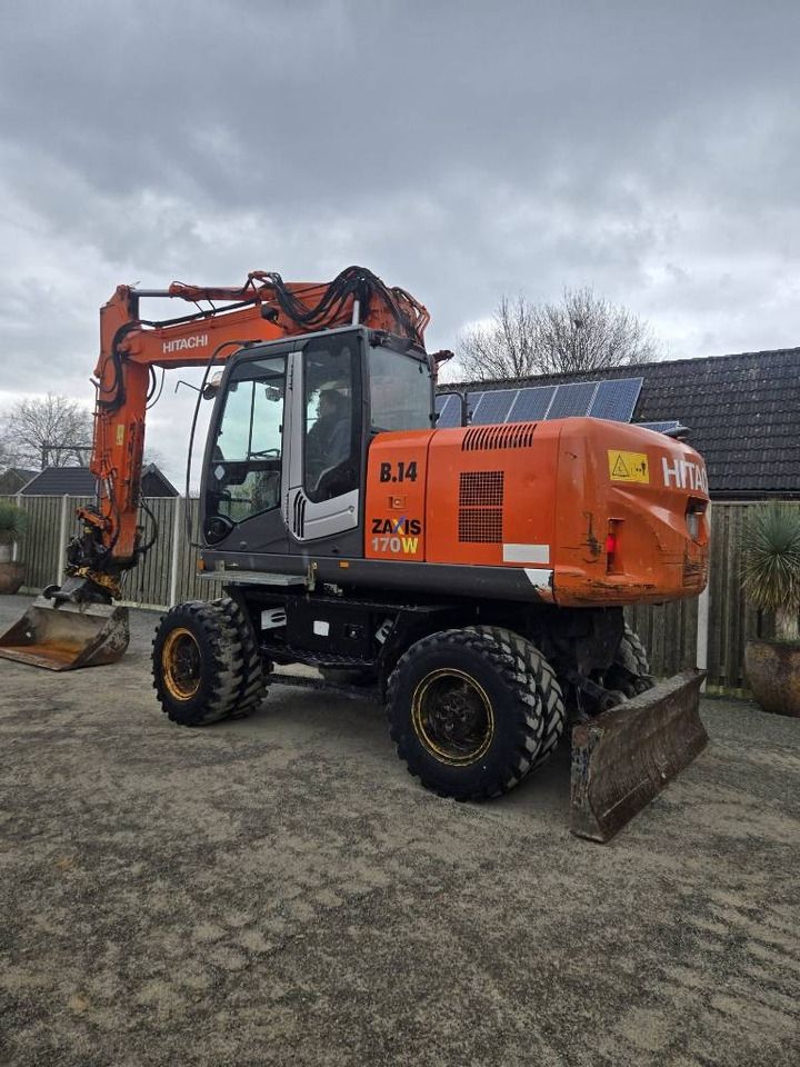 2008 Hitachi ZX170W-3 Wheel Excavator