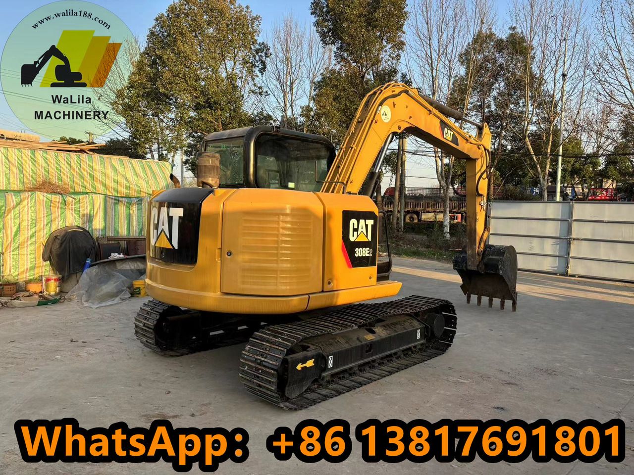 2022 Caterpillar 308E2CR Mini Excavator