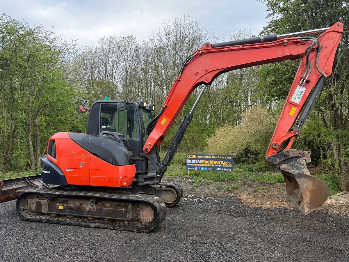 2019 Kubota KX080-4 Crawler Excavator