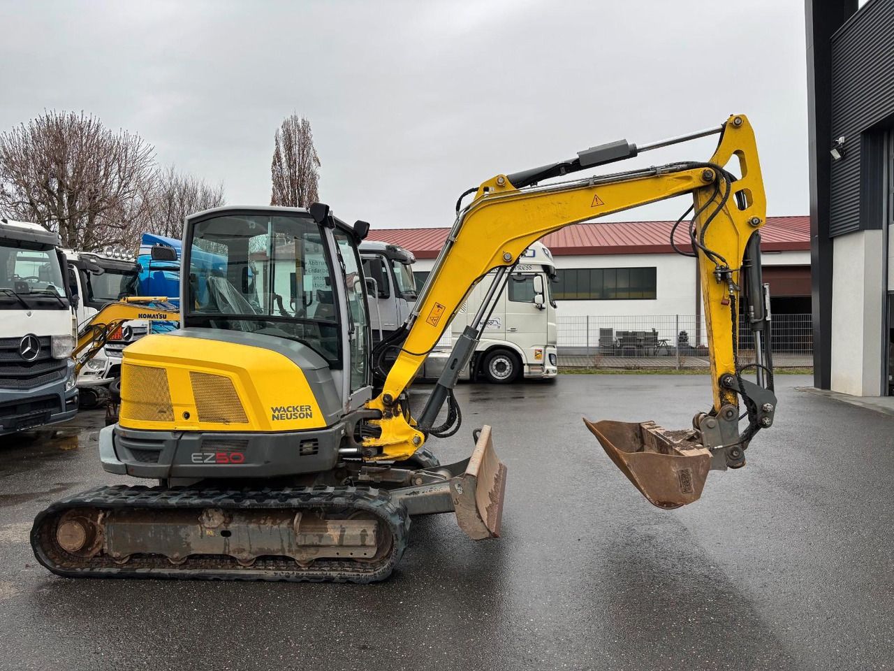 2021 Wacker Neuson EZ50 Minikoparka