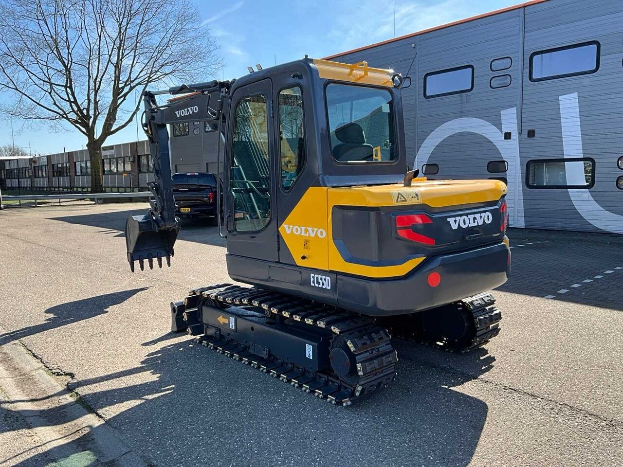 2017 Volvo EC55D Mini Excavator