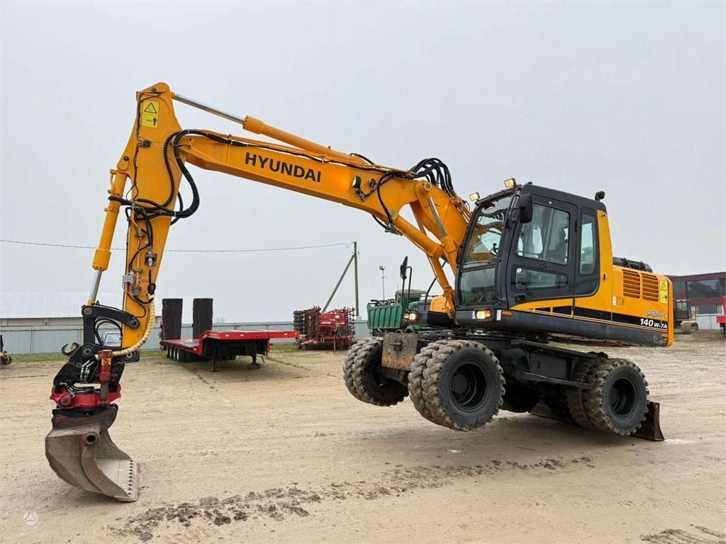 2008 Hyundai R140W-7A Wheel Excavator