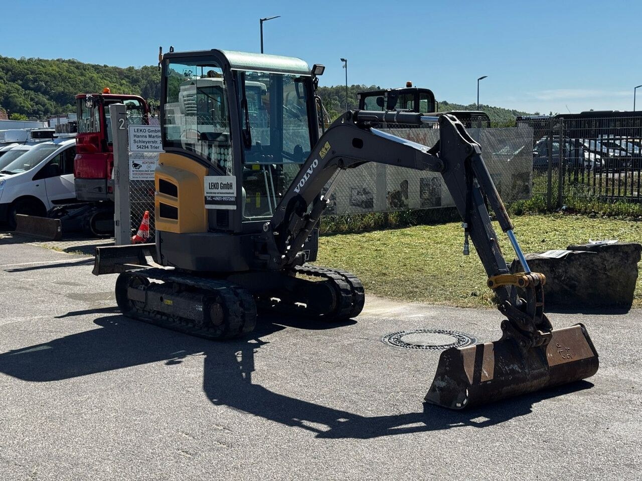 2013 Volvo ECR25D Mini Excavator