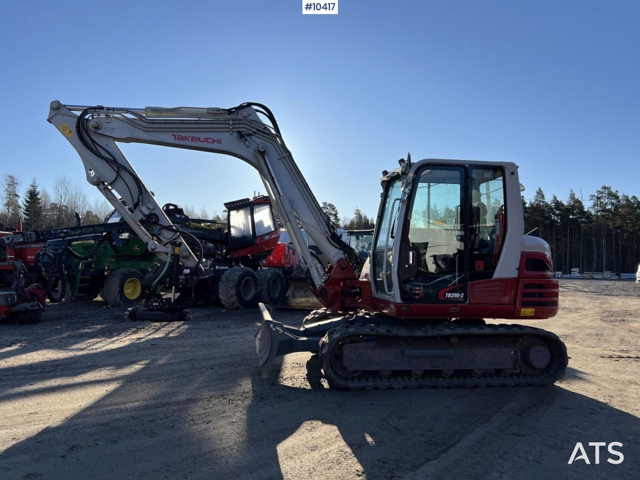 2022 Takeuchi TB290-2 Mini Excavator