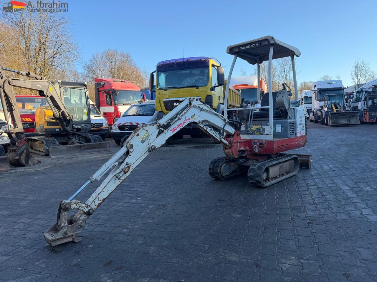 2009 Takeuchi TB014 Mini Excavator