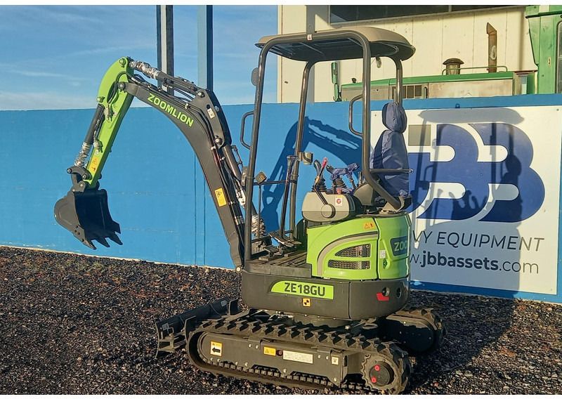 2025 Zoomlion ZE18GU Mini Excavator