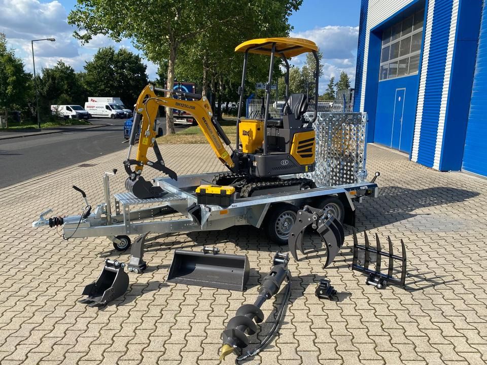 Berger Kraus BK1250JSR Mini Excavator