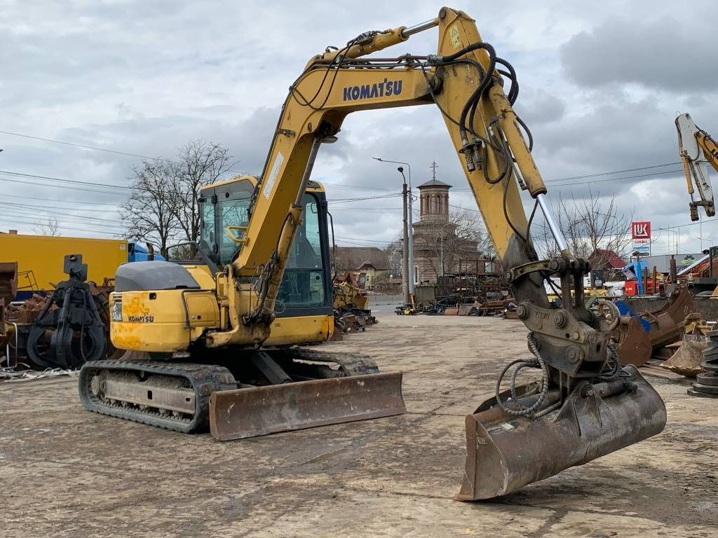 2008 Komatsu PC88MR6 Mini Excavator