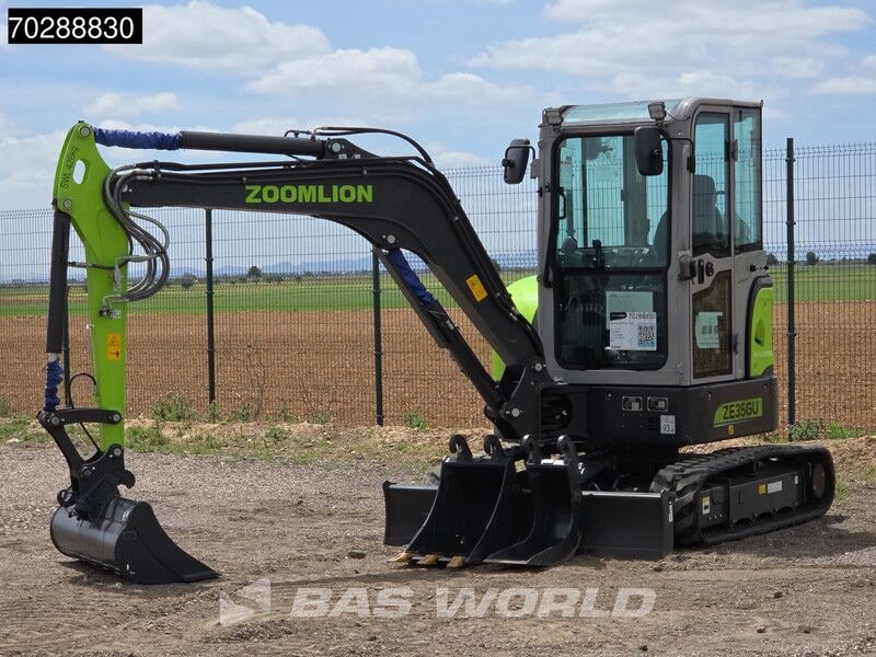 2024 Zoomlion ZE35GU Mini Excavator