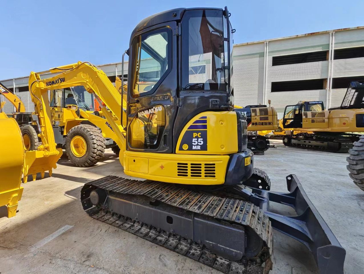 2018 Komatsu PC-55MR Mini Excavator