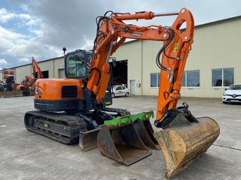2021 Doosan DX85R Crawler Excavator