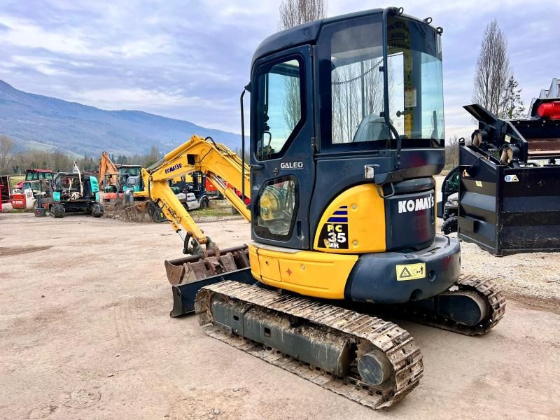 2016 Komatsu PC35MR-3 Mini Excavator