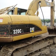 Escavatore cingolato Caterpillar 320CL del 2016