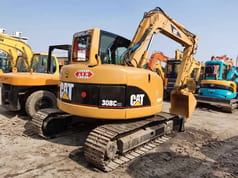 Mini-pelle Caterpillar 308C de 2010