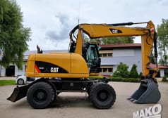 2012 Hitachi ZX140W-3 Wheel Excavator