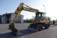 2017 Komatsu PW180-10 Wheel Excavator