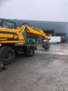 2001 JCB JS130W Radbagger