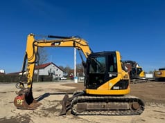 Minikoparka Caterpillar 308C z 2008 roku