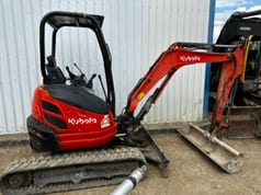 Mini excavator Kubota U25-3, 2014