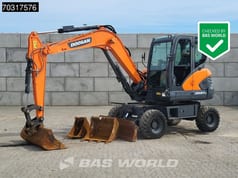 2019 Doosan DX57W-5 Wheel Excavator