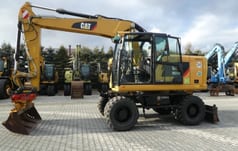 2019 Caterpillar M314F Wheel Excavator