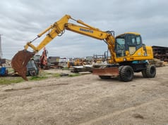 2007 Komatsu PW140-7 Wheel Excavator